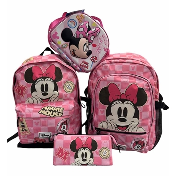 Conjunto Mochila escolar  Minnie mousse - Imagen 1