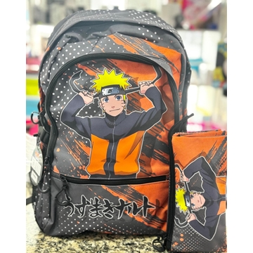 Conjunto mochila+ estuche Naruto - Imagen 1