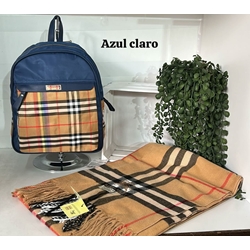 Conjunto mochila y pañuelo Burberry - Imagen 1