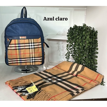 Conjunto mochila y pañuelo Burberry - Imagen 1