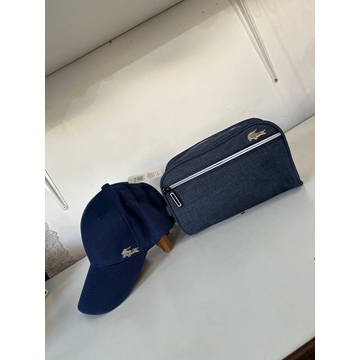 Conjunto neceser y gorra Lacoste - Imagen 2