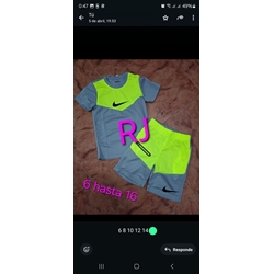 Conjunto Nike de verano flúor - Imagen 1