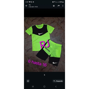 Conjunto Nike de verano flúor - Imagen 2