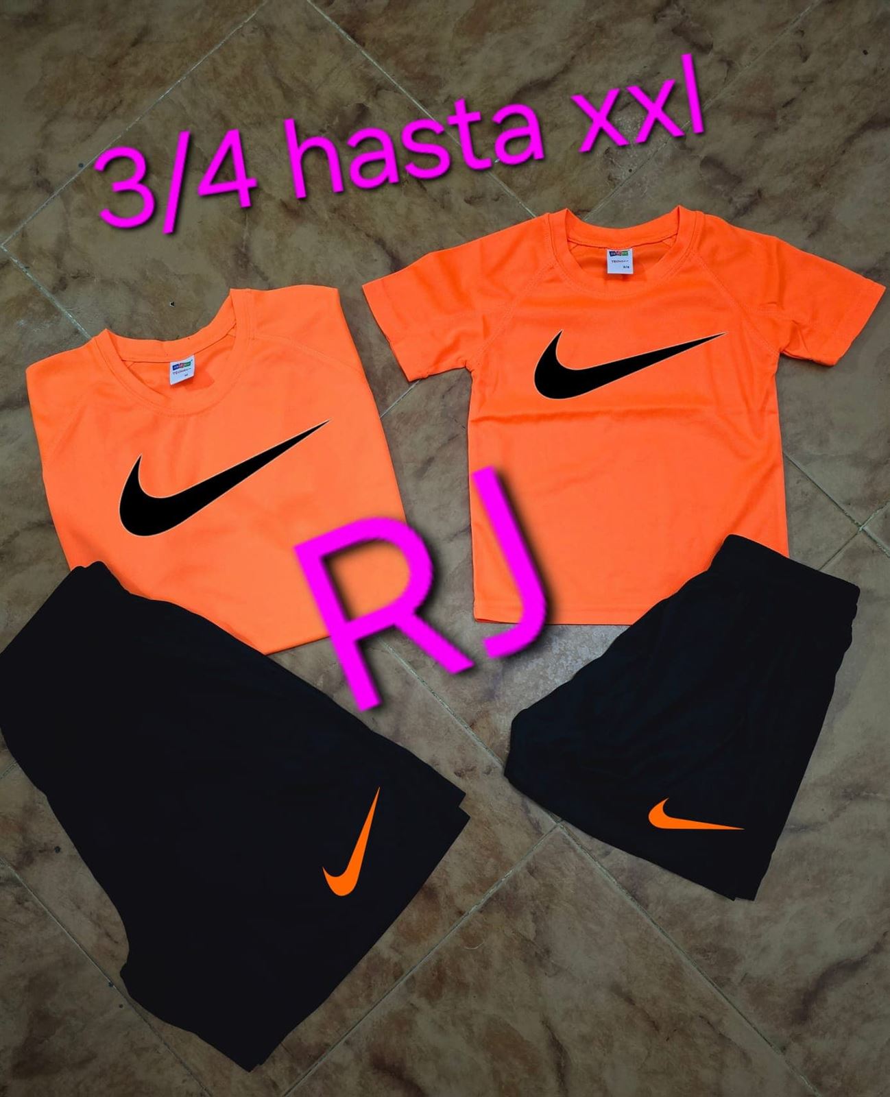 Conjunto Nike de verano fluorescente - Imagen 2