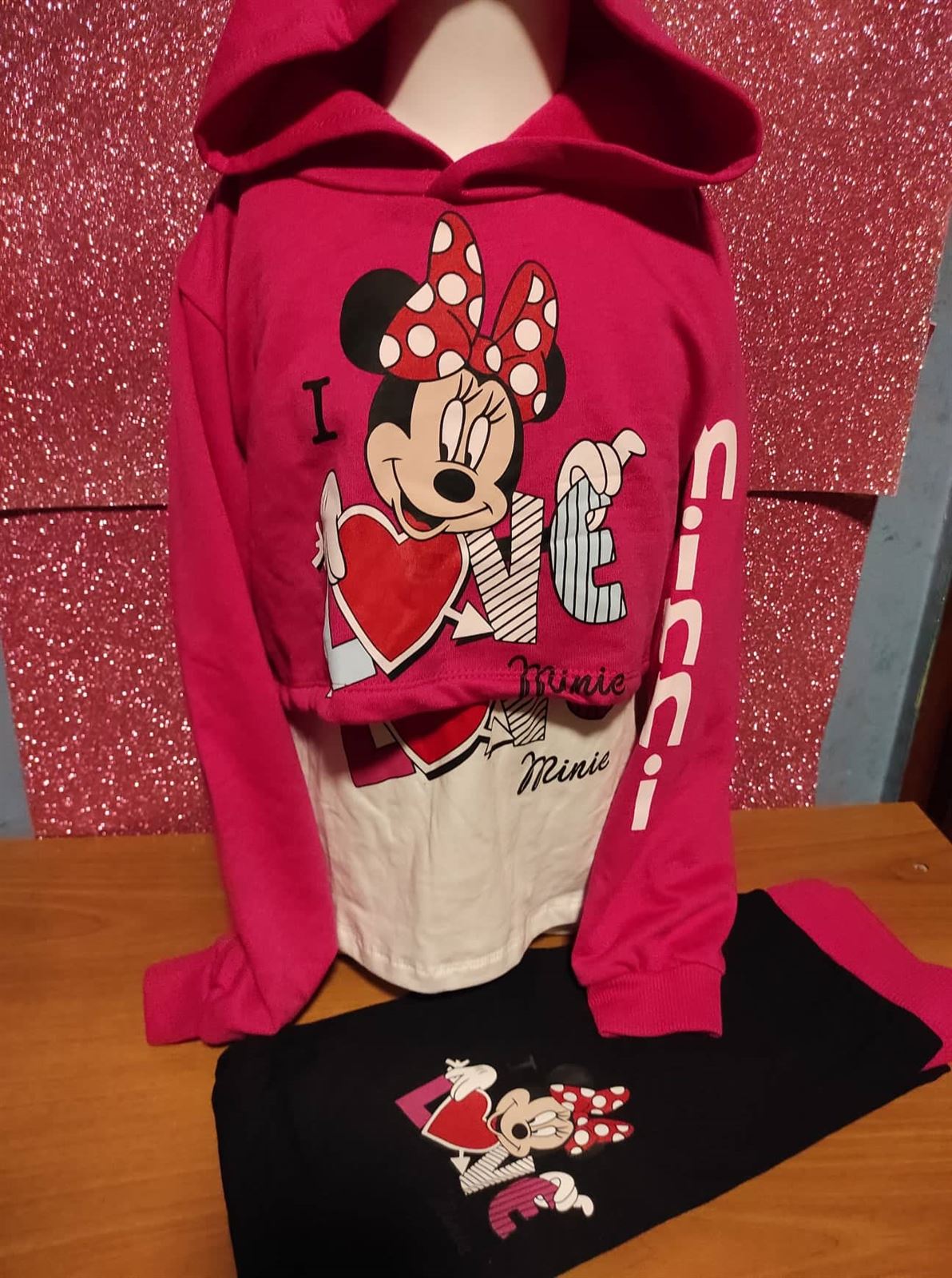 Conjunto niña minnie tres piezas - Imagen 1