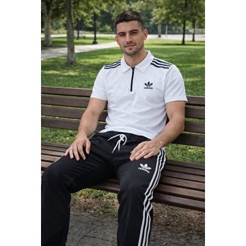 Conjunto polo y pantalon Adidas - Imagen 2