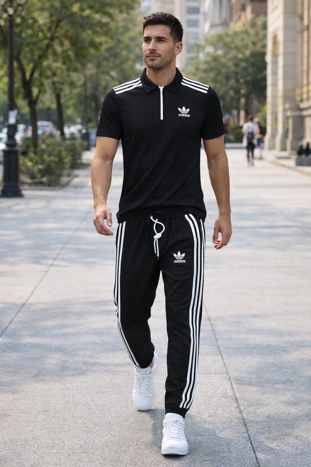 Conjunto polo y pantalon Adidas - Imagen 4