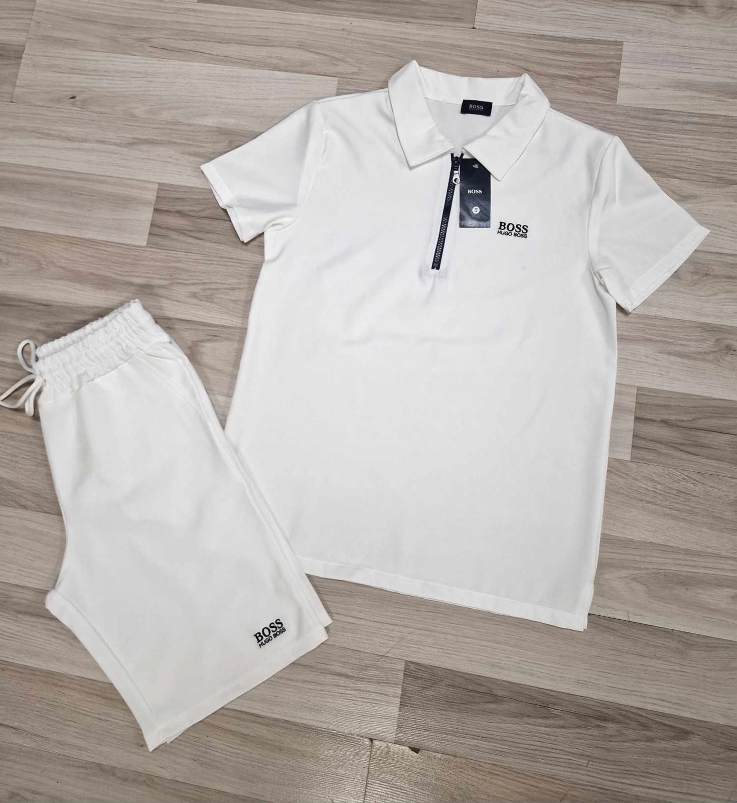 Conjunto polo y pantalón corto Boss - Imagen 3