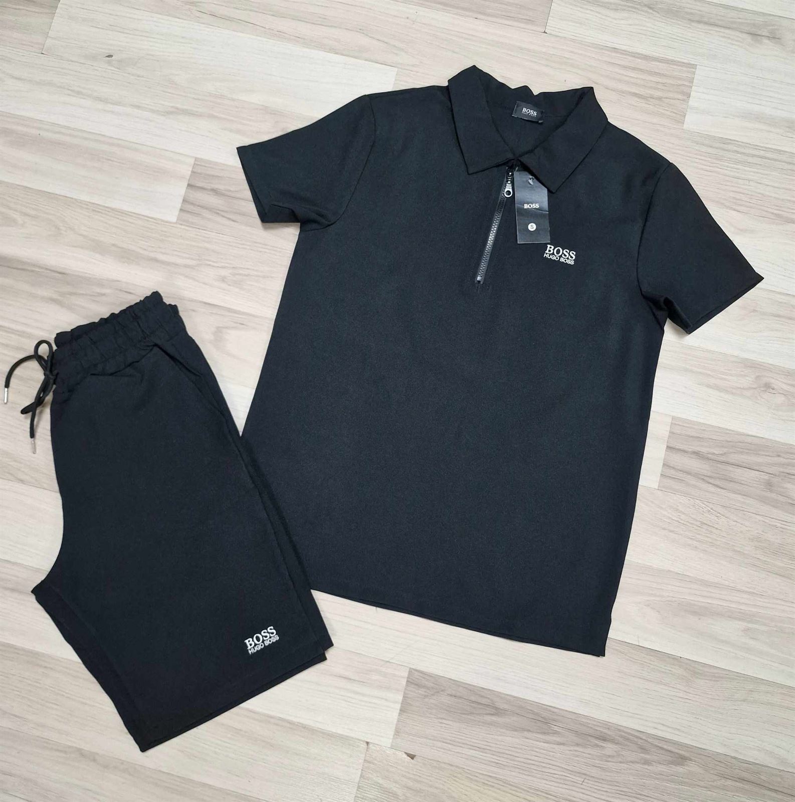 Conjunto polo y pantalón corto Boss - Imagen 4