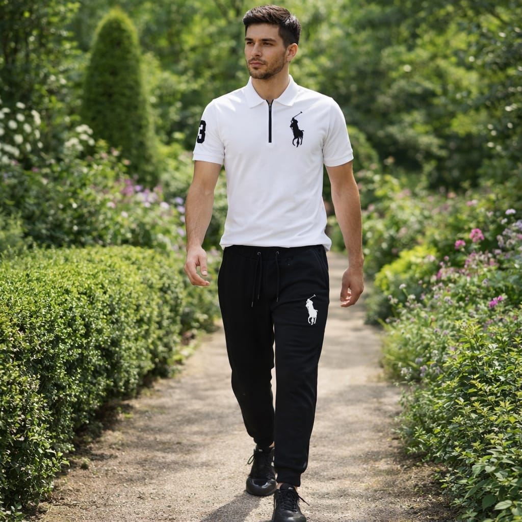 Conjunto polo y pantalón Ralph Lauren - Imagen 1