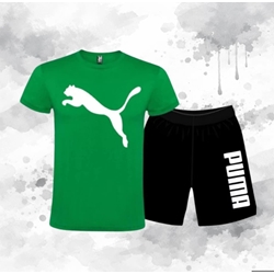 Conjunto Puma de camiseta y pantalón corto - Imagen 2