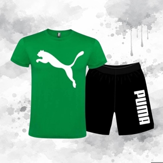 Conjunto Puma de camiseta y pantalón corto - Imagen 2