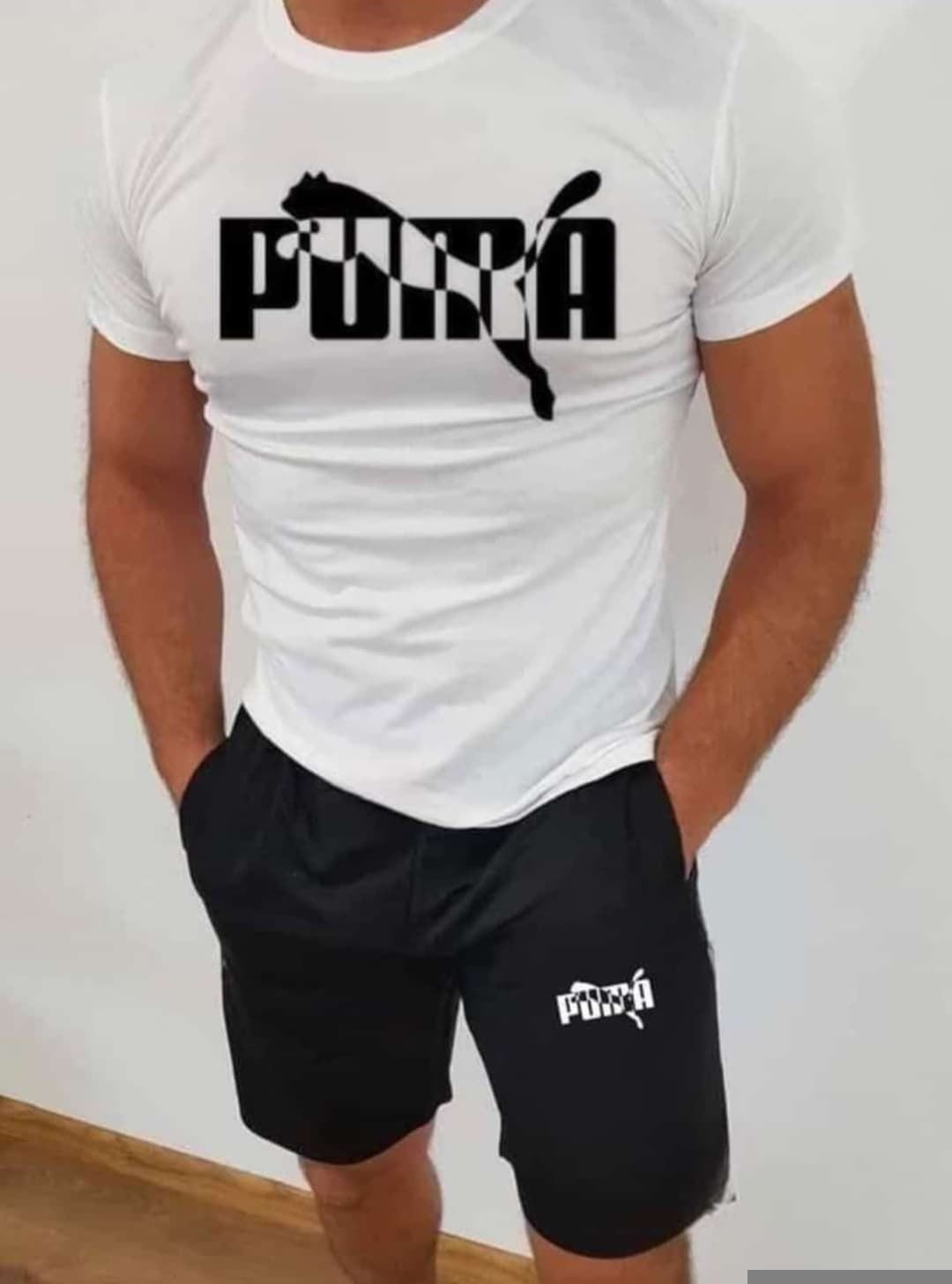 Conjunto Puma de camiseta y pantalón corto - Imagen 3