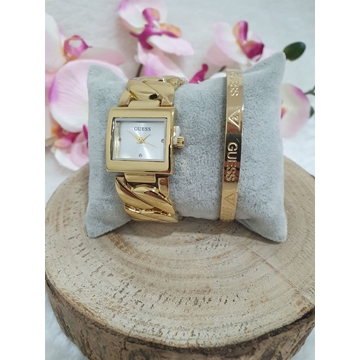 Conjunto reloj de cadena y pulsera Guess - Imagen 1