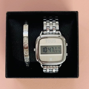 Conjunto reloj digital Tous y pulsera a juego - Imagen 1