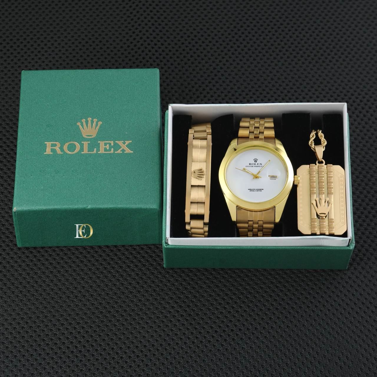Conjunto reloj pulsera y colgante Rolex - Imagen 3