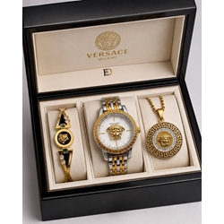 Conjunto reloj pulsera y collar Versace - Imagen 1