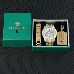 Conjunto reloj Rolex pulsera y colgante - Imagen 1