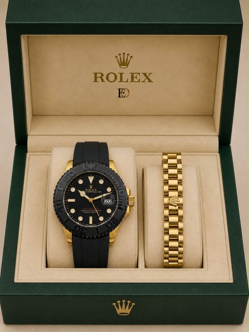 Conjunto  reloj Rolex y pulsera de acero - Imagen 5