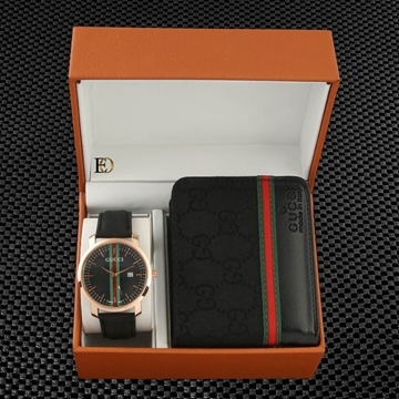 Conjunto reloj y cartera Gucci - Imagen 1