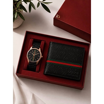 Conjunto reloj y cartera Gucci - Imagen 1
