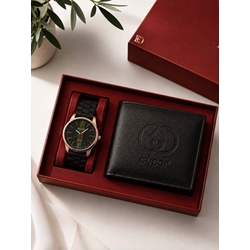 Conjunto reloj y cartera Gucci - Imagen 2