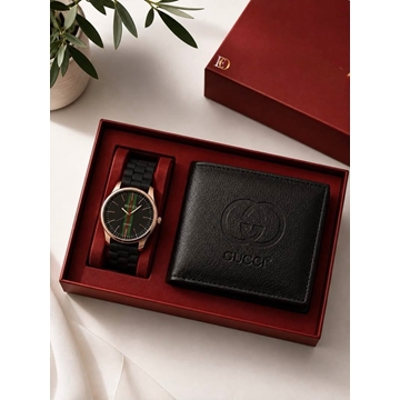 Conjunto reloj y cartera Gucci - Imagen 2