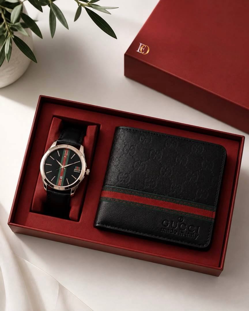 Conjunto reloj y cartera Gucci - Imagen 3