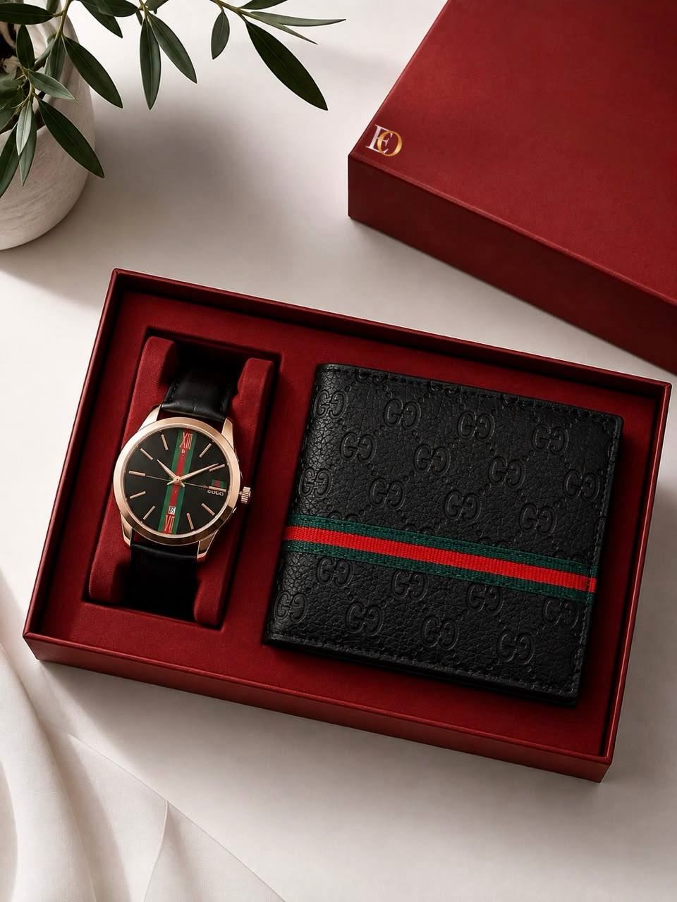 Conjunto reloj y cartera Gucci - Imagen 4