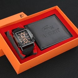 Conjunto reloj y cartera Lacoste - Imagen 1