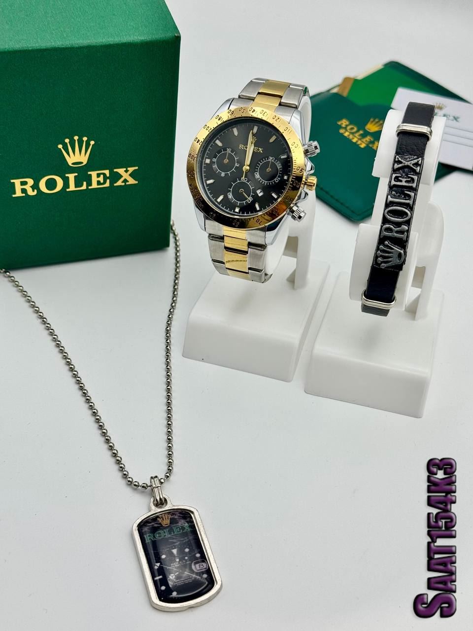Conjunto reloj y collar y pulsera Rolex - Imagen 1