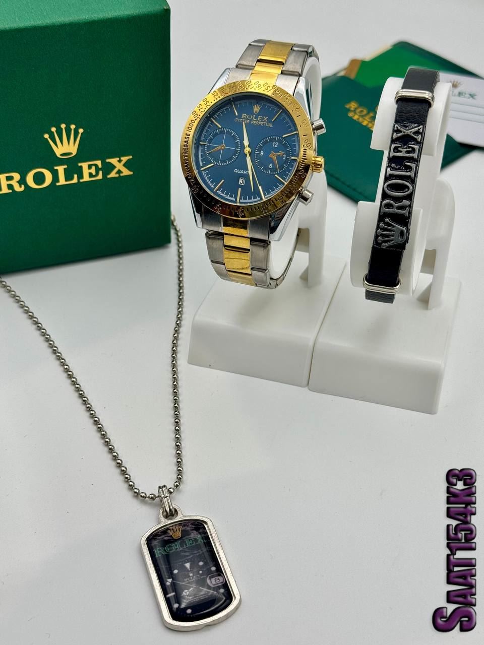 Conjunto reloj y collar y pulsera Rolex - Imagen 3