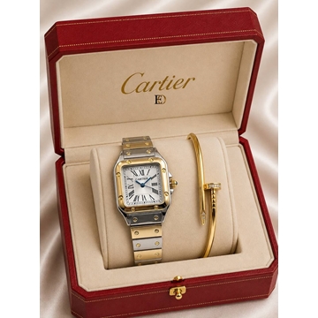 Conjunto reloj y pulsera Cartier - Imagen 2