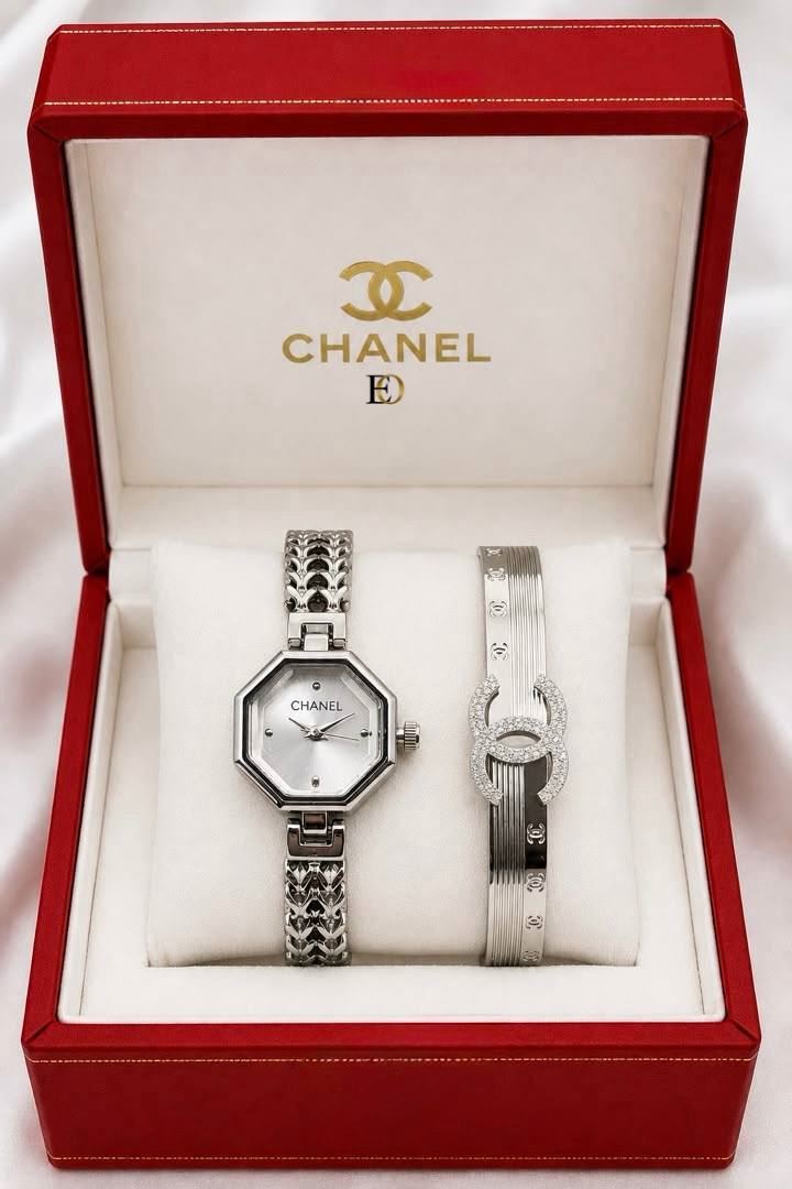 Conjunto reloj y pulsera Chanel - Imagen 2