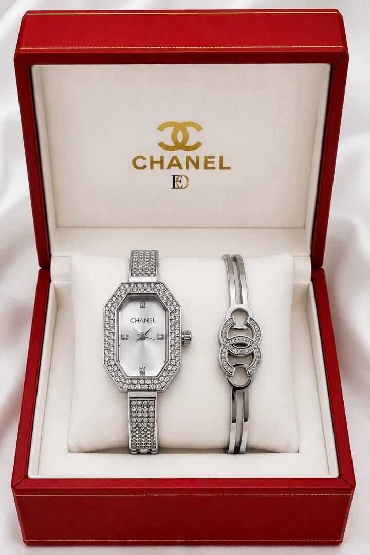 Conjunto reloj y pulsera Chanel - Imagen 3