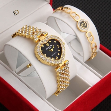 Conjunto reloj y pulsera Christian Dior - Imagen 2