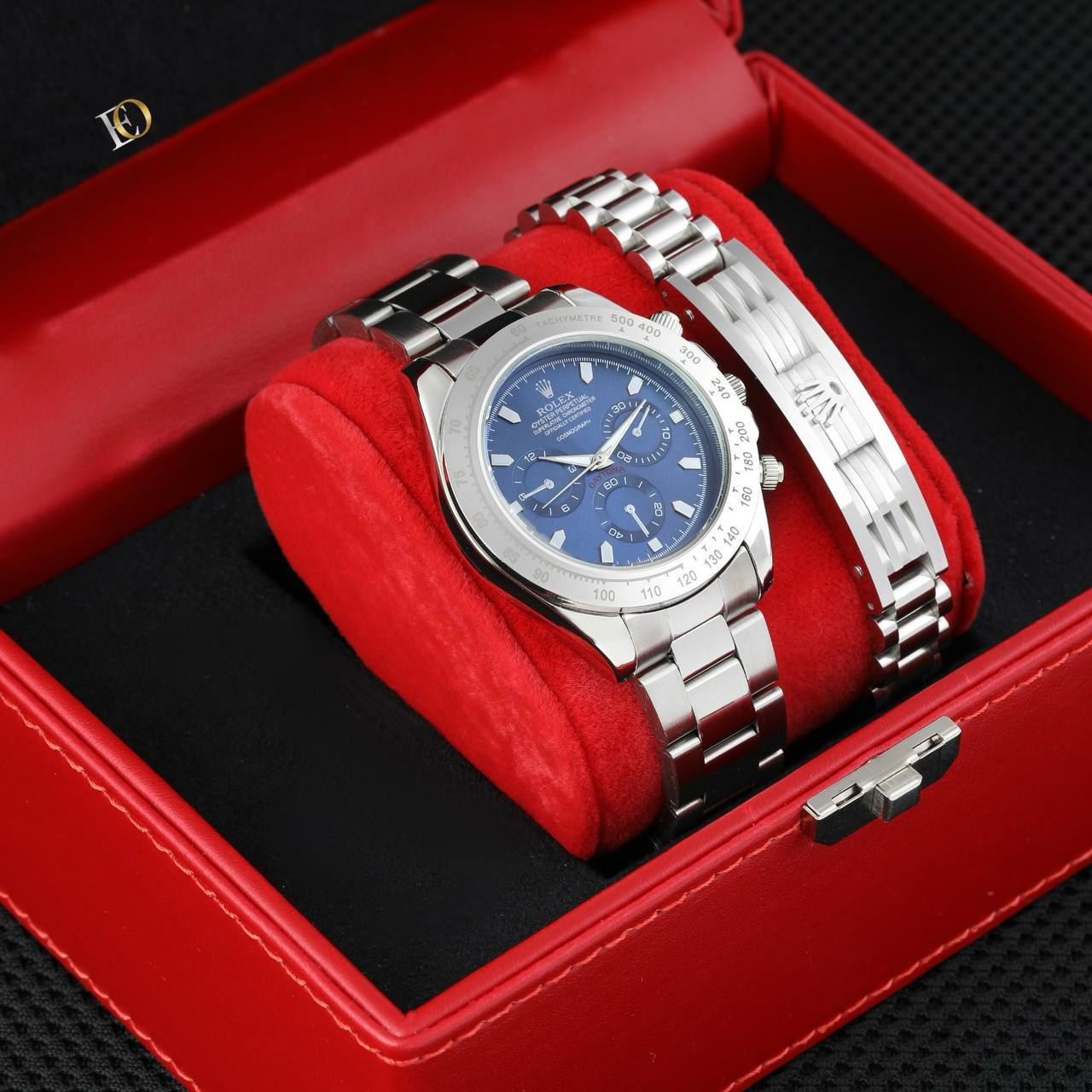 Conjunto reloj y pulsera de acero Rolex - Imagen 4