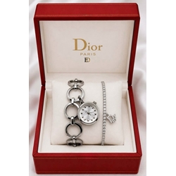 Conjunto reloj y pulsera Dior - Imagen 1
