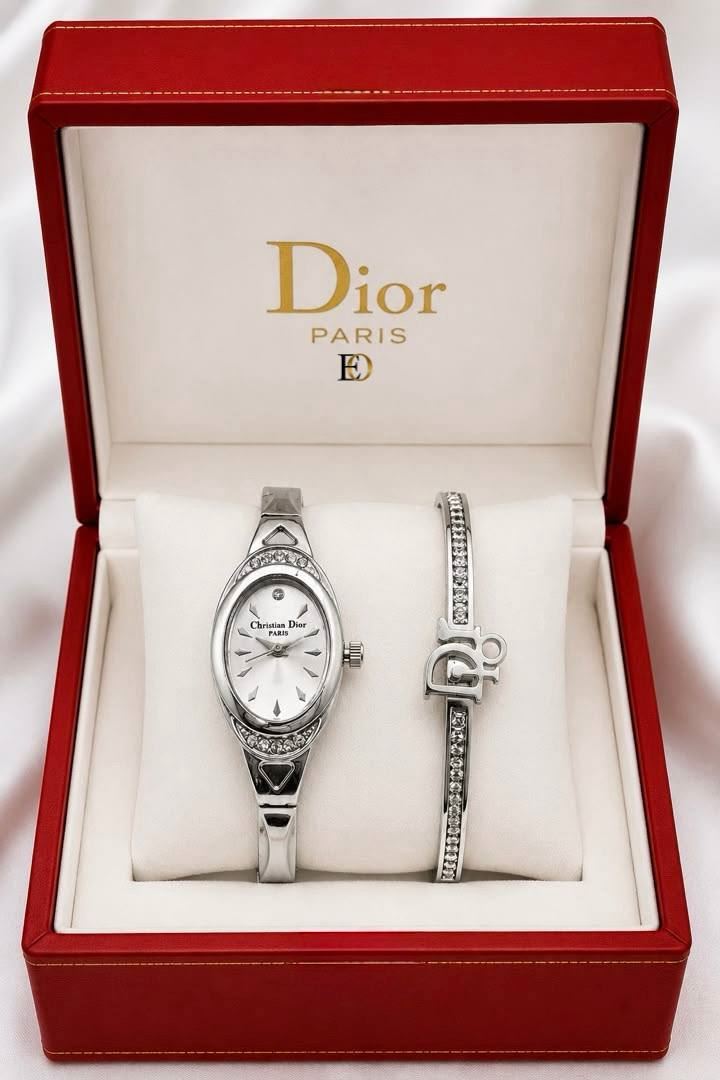 Conjunto reloj y pulsera Dior - Imagen 2