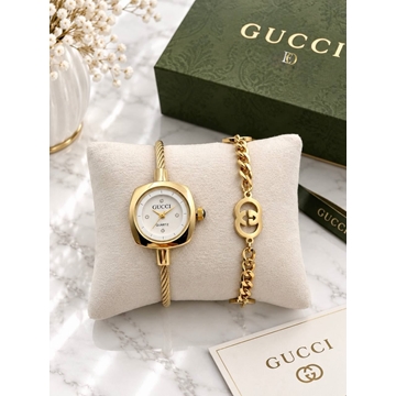Conjunto reloj y pulsera Gucci - Imagen 1