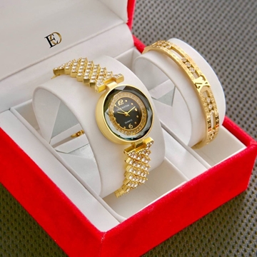 Conjunto reloj y pulsera Louis Vuitton - Imagen 1
