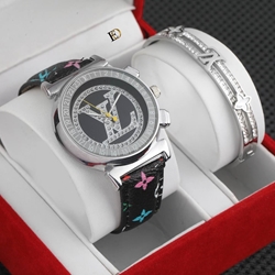 Conjunto reloj y pulsera Louis Vuitton - Imagen 2