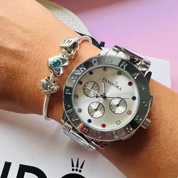 Conjunto reloj y pulsera Pandora - Imagen 1