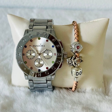 Conjunto reloj y pulsera Pandora - Imagen 2