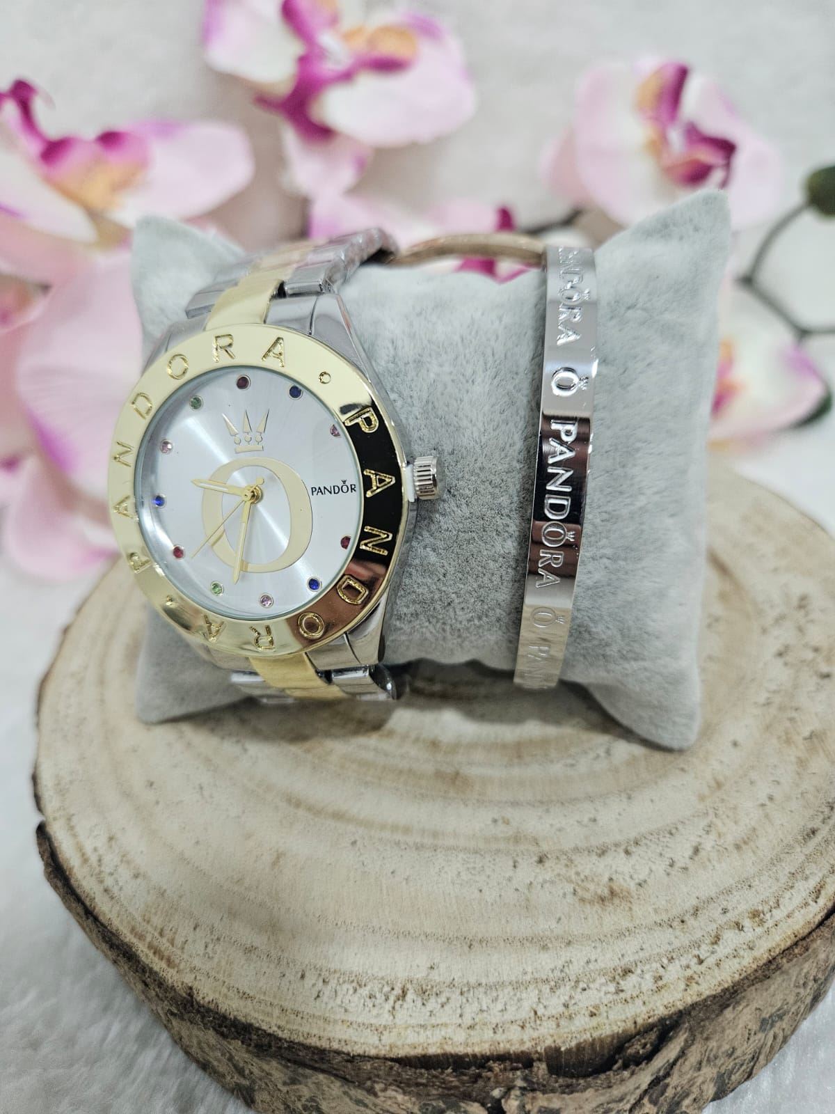 Conjunto reloj y pulsera Pandora - Imagen 1