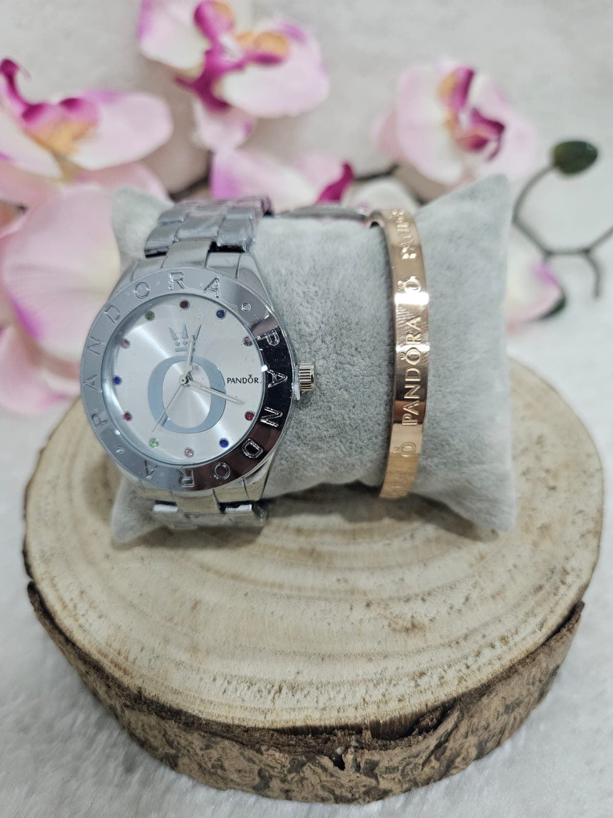 Conjunto reloj y pulsera Pandora - Imagen 2
