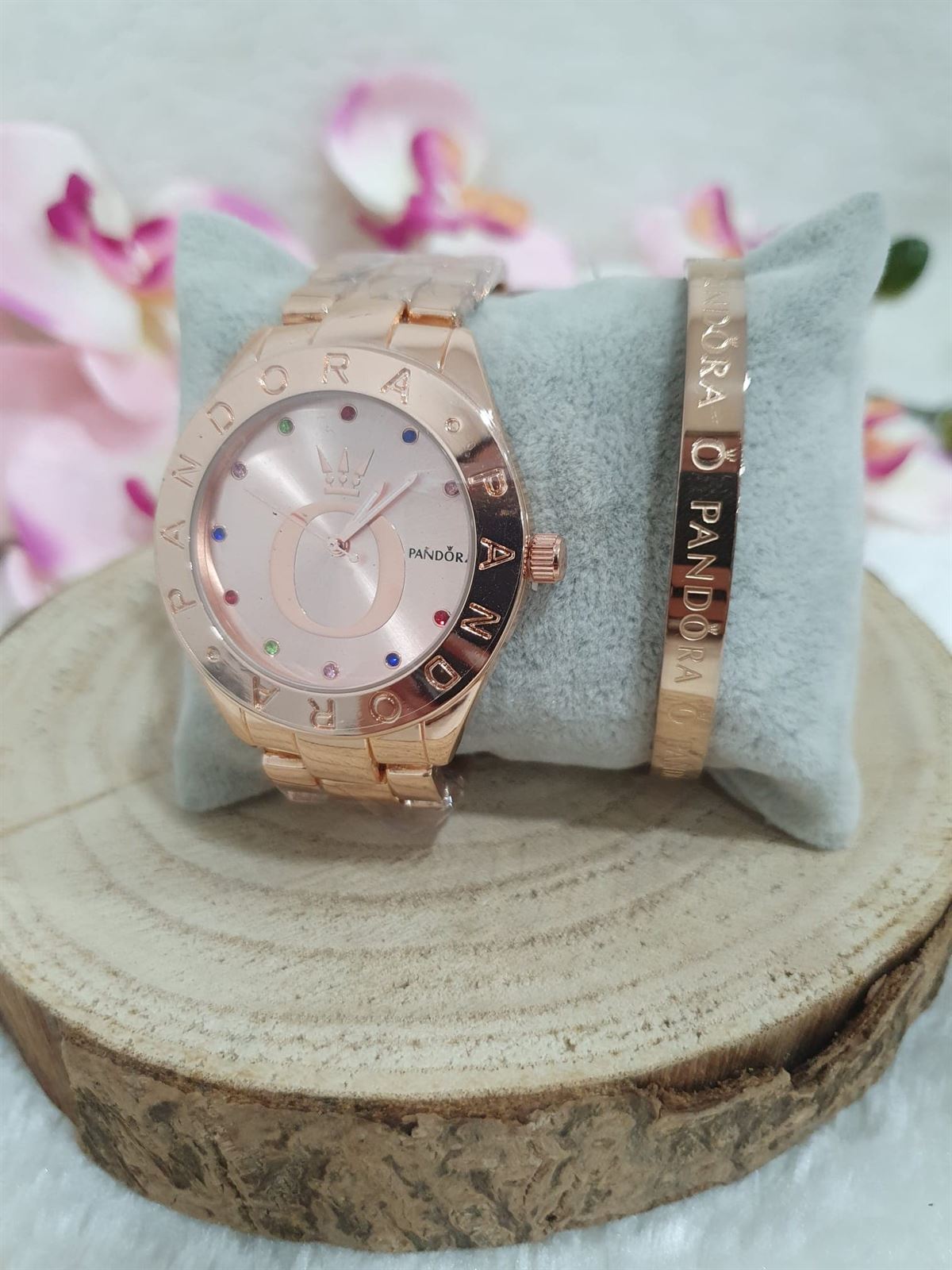 Conjunto reloj y pulsera Pandora - Imagen 1