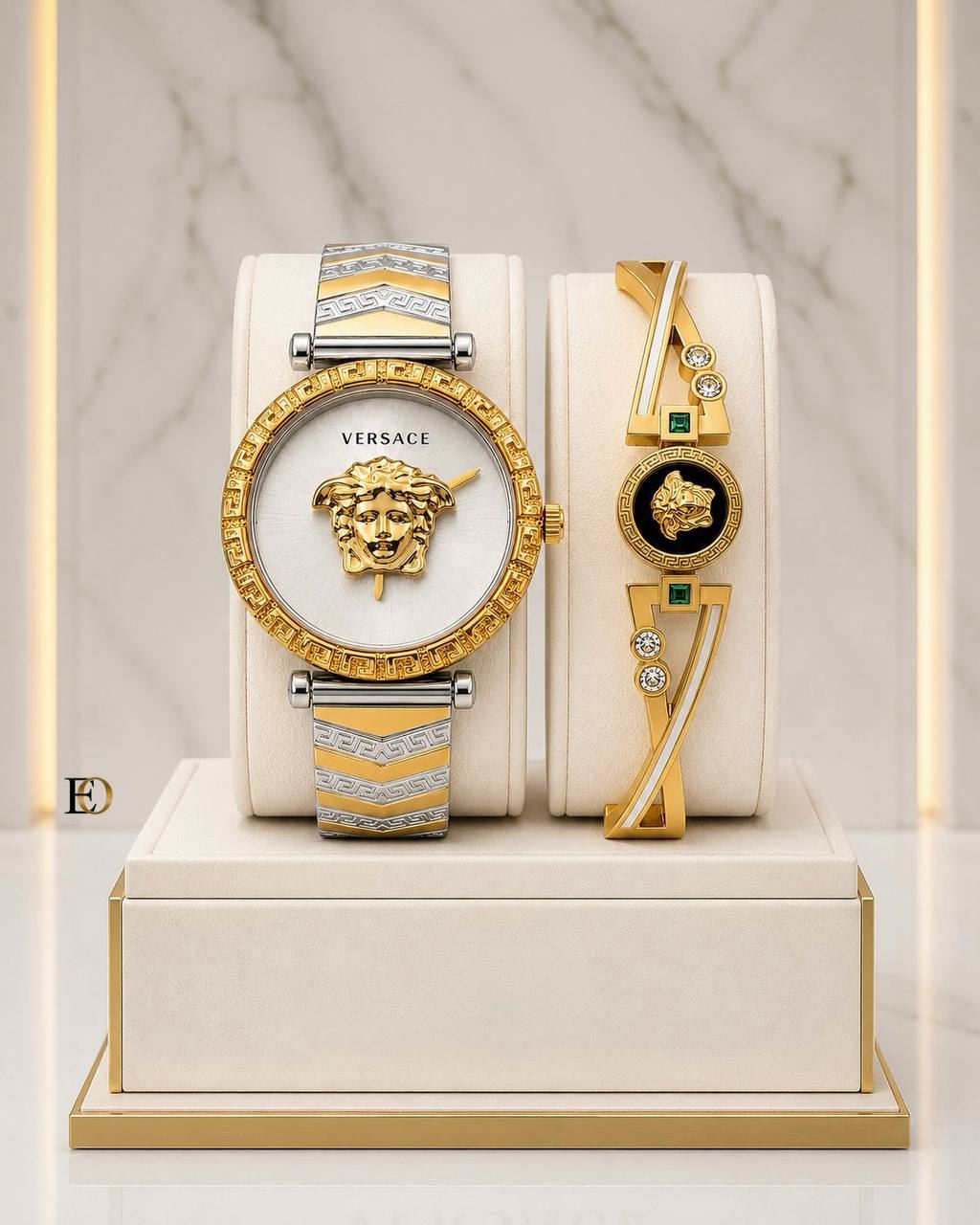 Conjunto reloj y pulsera Versace - Imagen 1