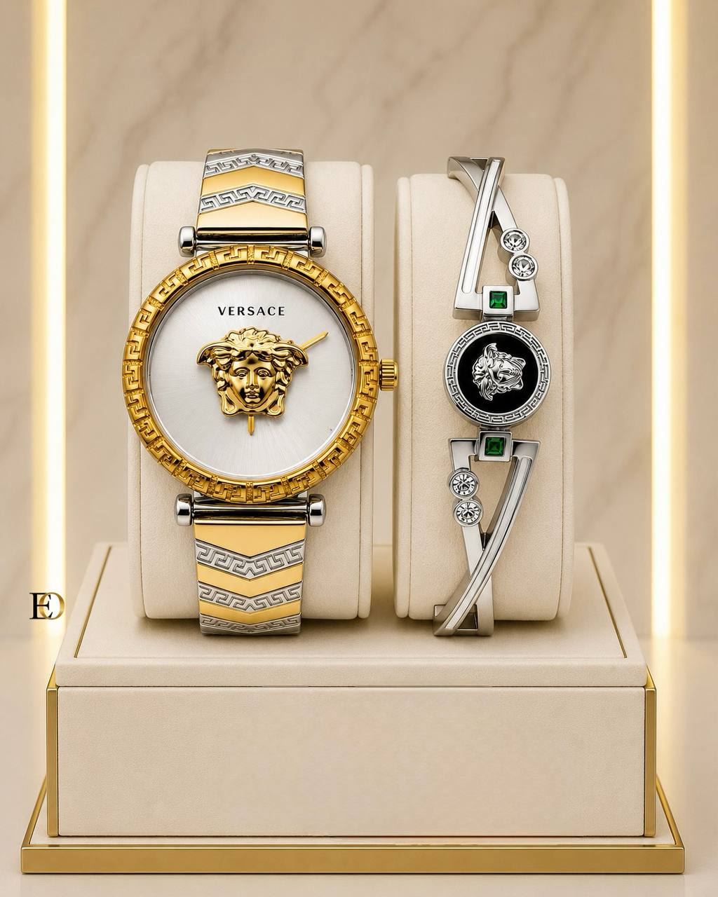 Conjunto reloj y pulsera Versace - Imagen 3