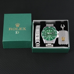 Conjunto Rolex pulsera y colgante de hombre - Imagen 2
